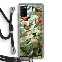 Haeckel Trochilidae: Samsung Galaxy A41 Transparant Hoesje met koord