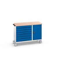 Bott Verso Montagewagen | 7 Lades | 1 Deur | Multiplex Blad | RAL 5010 - 16927157.11