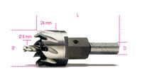 Beta Gatfrezen HSS, volledig geslepen 451 49 - 004510049
