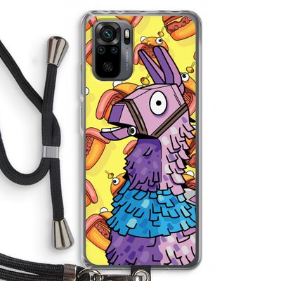 Loot Burger: Xiaomi Redmi Note 10 Pro Transparant Hoesje met koord