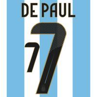 De Paul 7 (Officiële Argentinië Bedrukking 2024-2025)