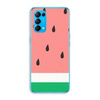 Watermeloen: Oppo Find X3 Lite Transparant Hoesje