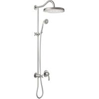 Regendouche set Tres Clasic | Inbouw | Mengkraan | 1-weg | Vintage | RVS look