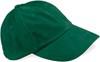 Beechfield CB57 Low Profile Heavy Brushed Cotton Cap - Forest Green - One Size