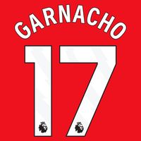 Garnacho 17 (Officiële Premier League Bedrukking)
