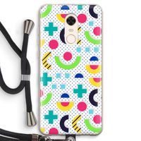 8-bit N°1: Xiaomi Redmi 5 Transparant Hoesje met koord
