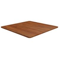 Tafelblad vierkant 70x70x1,5cm behandeld eiken donkerbruin