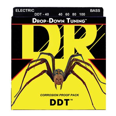 DR Strings DDT-40 Drop Down Tuning Bassnaren (40-100)
