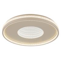 Globo Design plafondlampShirley zand bruin Ø 50,5cm - 48563-40S