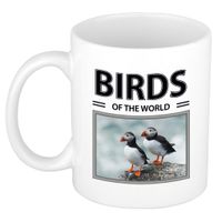 Papegaaiduikers mok met dieren foto birds of the world