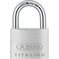 Hangslot - ABUS - 64TI/50 Titalium - Aluminium behuizing - Paracentrische sleutel - Gemiddeld diefstalrisico - thumbnail