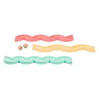 BS Toys houten ballenbaan geef door en speel - 4dlg.