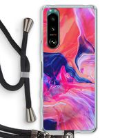 Earth And Ocean: Sony Xperia 5 III Transparant Hoesje met koord