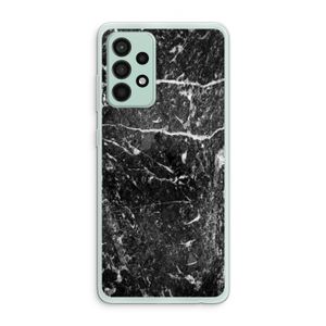Zwart marmer: Samsung Galaxy A52s 5G Transparant Hoesje