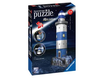 Ravensburger 3D-puzzel night edition (Vuurtoren)