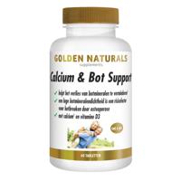 Golden Naturals Calcium & Bot Support 60Tabletten