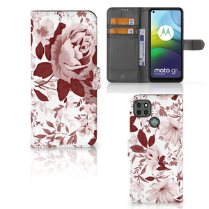 Hoesje Motorola Moto G9 Power Watercolor Flowers
