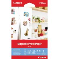 Canon MG-101 3634C002 Fotopapier 10 x 15 cm 670 g/m² 5 vellen Magnetische achterkant