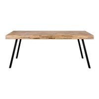 MOOS Tygo Eettafel - 200 x 90 cm - Bruin - thumbnail