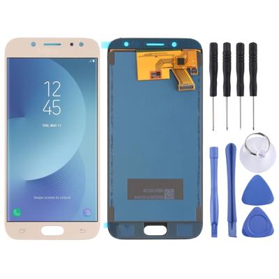LCD-scherm en digitizer volledige assemblage (TFT-materiaal) voor Galaxy J5 (2017), J530F/DS, J530Y/DS (Gold)
