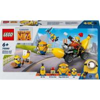 LEGO 75580 Minions Banana Car giocattolo da costruzione da 136 pezzi
