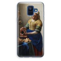 The Milkmaid: Samsung Galaxy A6 (2018) Transparant Hoesje