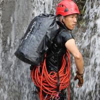XINDA H-BAG03 30L outdoor waterdichte upstream opslag schouder alpinisme tas (zwart)