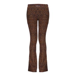 Geisha Meisjes legging - Zebra AOP - Cognac / Zwart