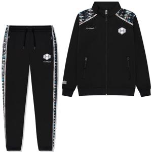 Touzani Damascus Alpine Trainingspak Full-Zip Kids Zwart Wit