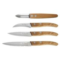 Messen Set Amefa Forest Wood 4 Onderdelen