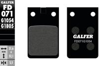 GALFER remblokken "fd071" brake pad fd071 g1054 organic