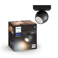 Philips Hue BUCKRAM Opbouwspot GU10 1x5W Zwart