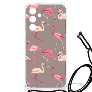 Samsung Galaxy A55 Case Anti-shock Flamingo