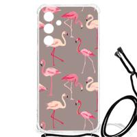 Samsung Galaxy A55 Case Anti-shock Flamingo - thumbnail