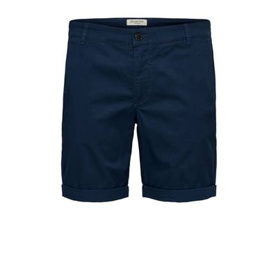 SELECTED HOMME regular fit chino short Paris estate blue SELECTED HOMME regular fit chino short Paris estate blue