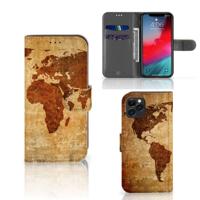 Apple iPhone 11 Pro | Flip Cover | Wereldkaart | Portemonnee hoesje