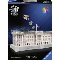 Ravensburger 12008031 RAVENSBURGER - 3D Puzzle Iconics Buckingham Palace mit LED 12008031 1 St. Aantal puzzelstukjes: 216