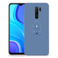 Xiaomi Redmi 9 Telefoonhoesje met Naam Baby Rhino - thumbnail