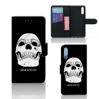 Telefoonhoesje met Naam Huawei P20 Skull Eyes - thumbnail