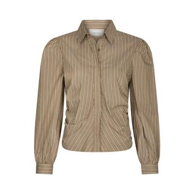 Neo noir - Bruin | Dames | Blouse | Bruin | 44 | regular | Kamst mode Neo noir - Bruin | Dames | Blouse | Bruin | 44 | regular | Kamst mode