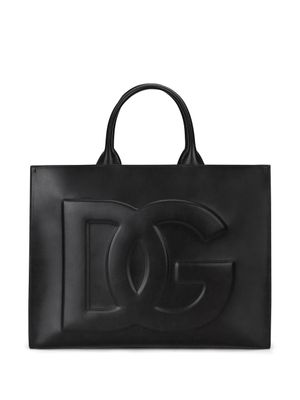 Dolce & Gabbana grand sac cabas DG Daily - Noir