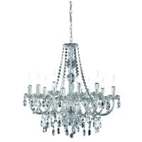 Trio KroonluchterLuster Crystal 77cm 10-lichts met kristal - R1170-00