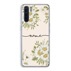 Daisies: Oppo A91 Transparant Hoesje
