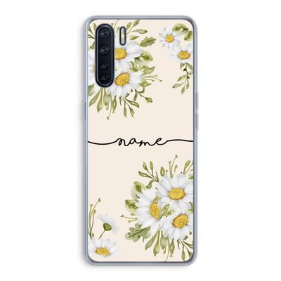 Daisies: Oppo A91 Transparant Hoesje