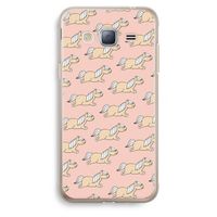 Ponys: Samsung Galaxy J3 (2016) Transparant Hoesje