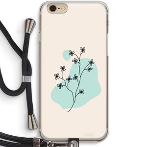 Love your petals: iPhone 6 / 6S Transparant Hoesje met koord