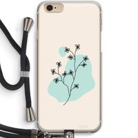 Love your petals: iPhone 6 / 6S Transparant Hoesje met koord