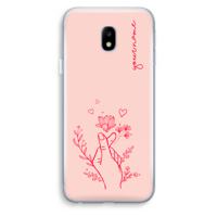 Giving Flowers: Samsung Galaxy J3 (2017) Transparant Hoesje - thumbnail