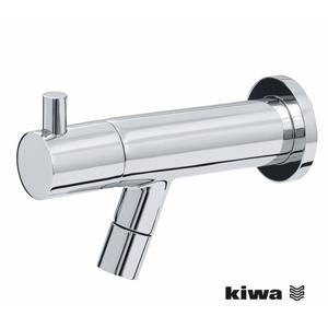 Wiesbaden Amador Fonteinkraan - Toiletkraan - Koudwaterkraan - Muurbevestiging - Kiwa - 1/2 - Chroom