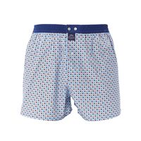 McAlson Boxer met binnenbroek stippen lichtblauw